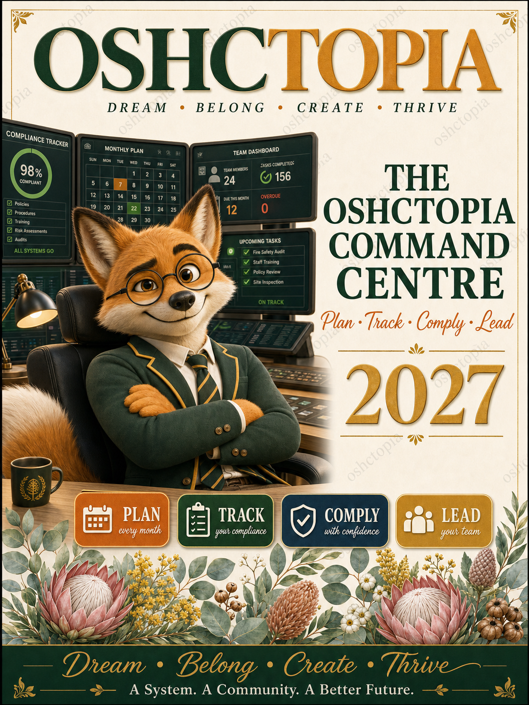 OSHCTOPIA Command Centre