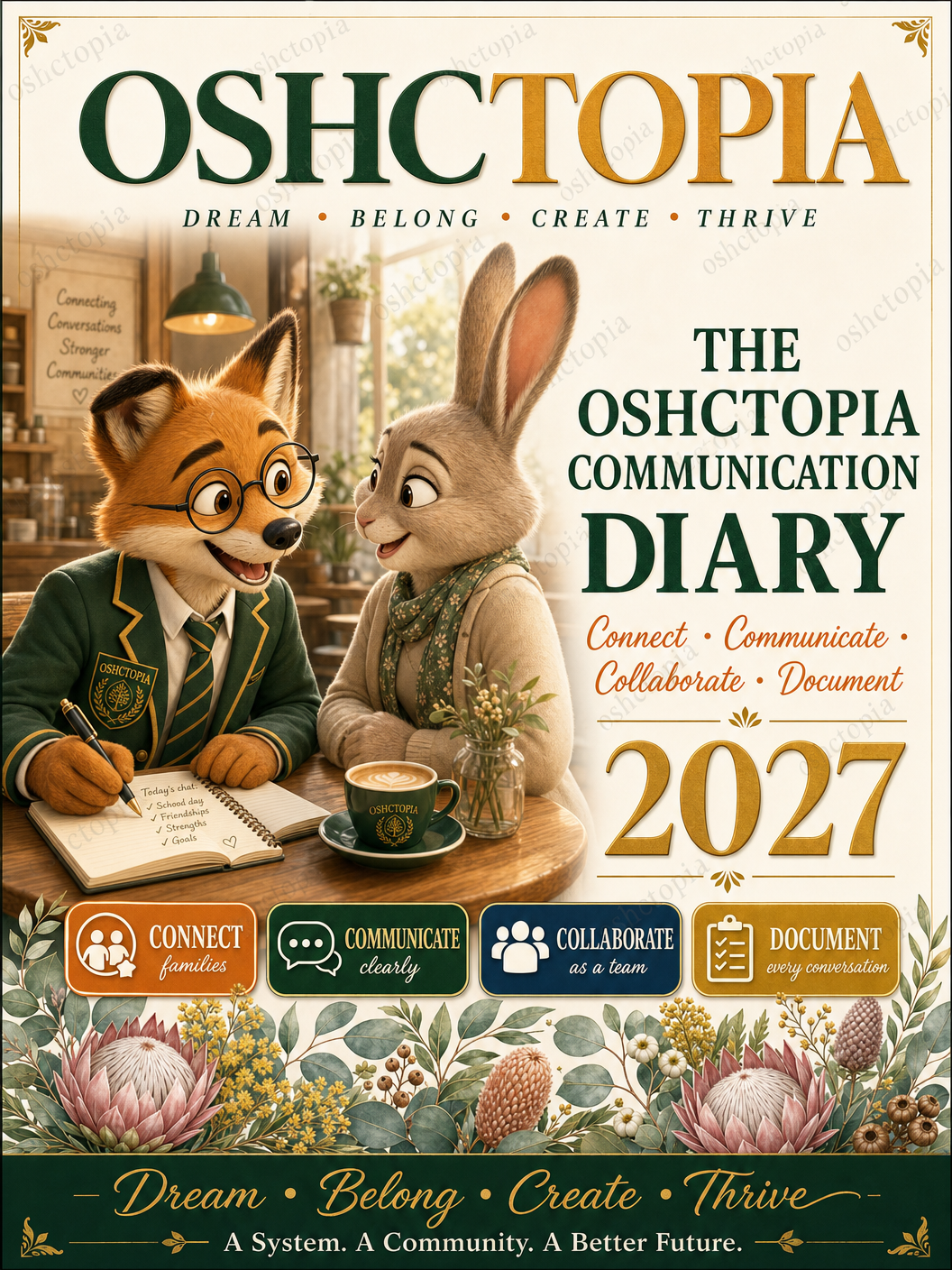 The OSHCTOPIA Communication Diary